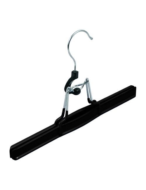 Percha falda/pantalón antideslizante, color negro