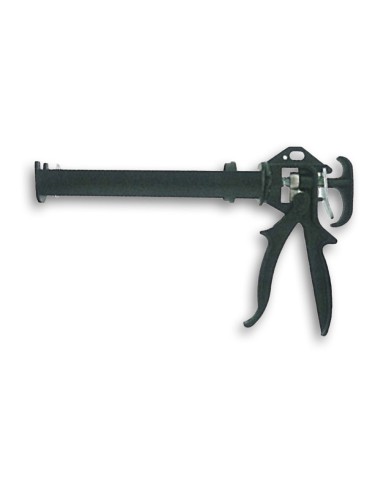 Pistola profesional metálica 410 ol 1:25, para inyección de cartuchos de anclaje químico pure epoxy, 380 y 410 ml