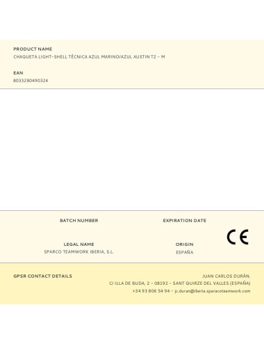 Chaqueta light-shell tech técnica, azul marino/azul, austin, t2 - m