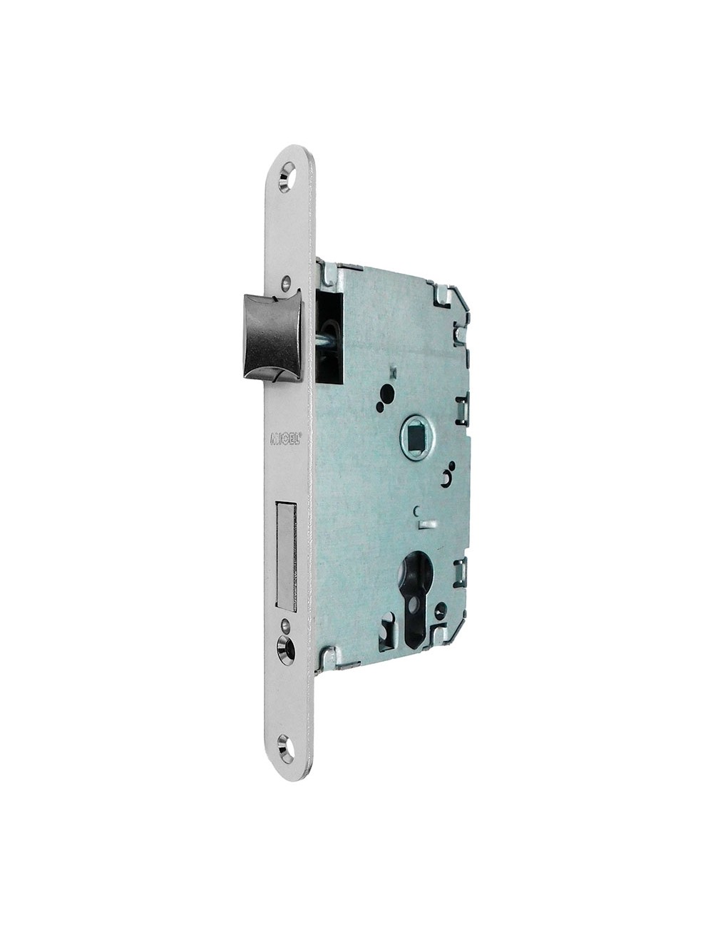 Cerradura embutir c/r cre03 40/47 mm níquel satinado