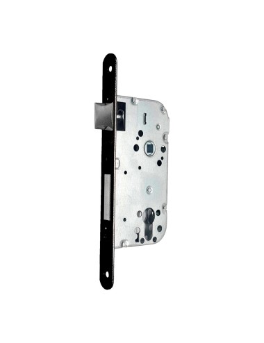 Cerradura embutir c/r cre05 50/70 mm negra