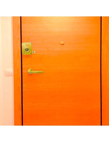 Cerradura sobreponer crs02 derecha 40 x 80 mm pintado oro