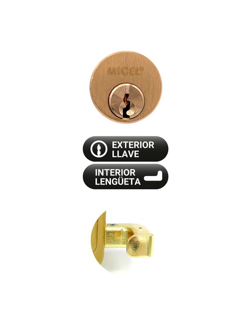 Cerradura sobreponer crs02 derecha 60 x 120 mm pintado oro