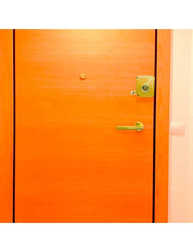 Cerradura sobreponer crs02 izda 60 x 120 mm pintado oro