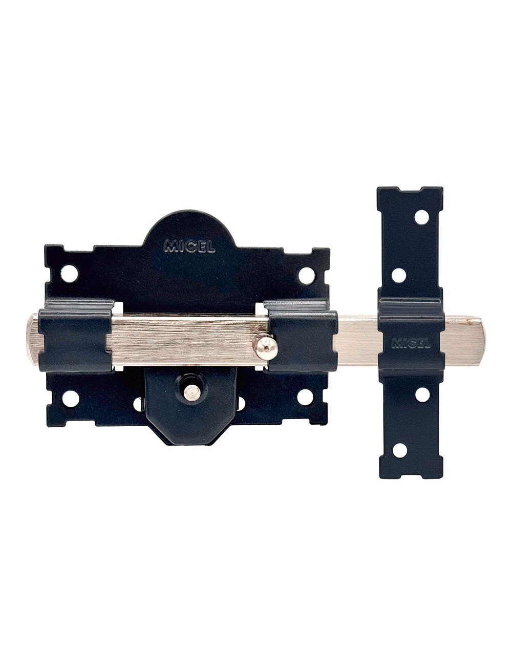 Cerrojo sobreponer crr06 105b/70 mm pintado gris