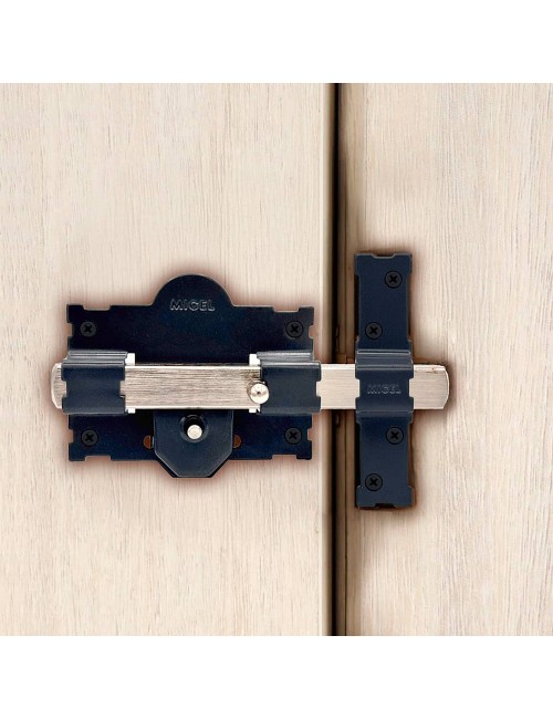 Cerrojo sobreponer crr06 105b/70 mm pintado gris