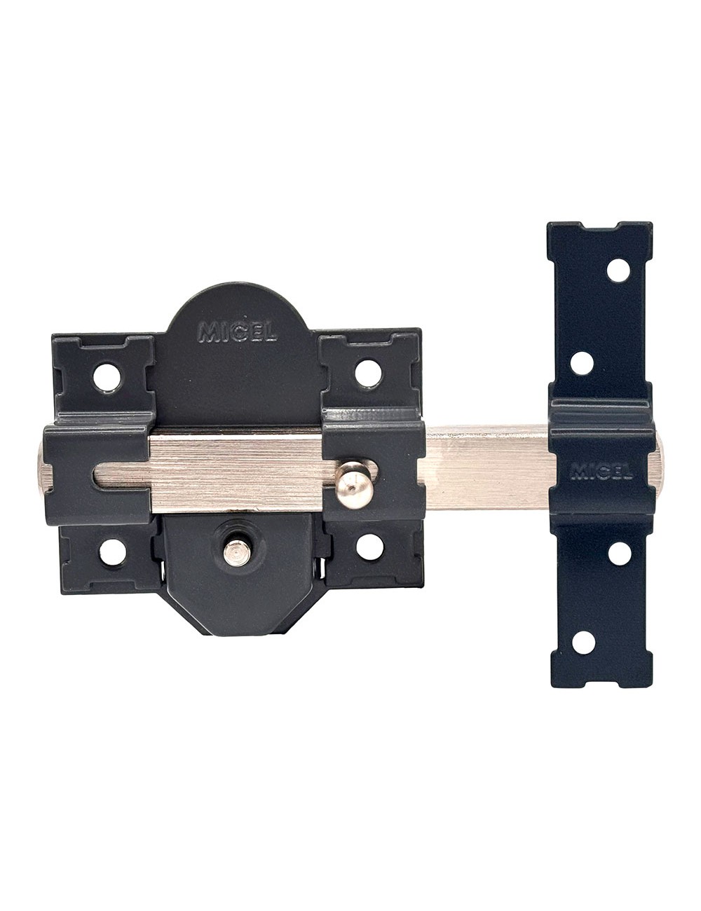 Cerrojo sobreponer crr08 86b/50 mm pintado gris