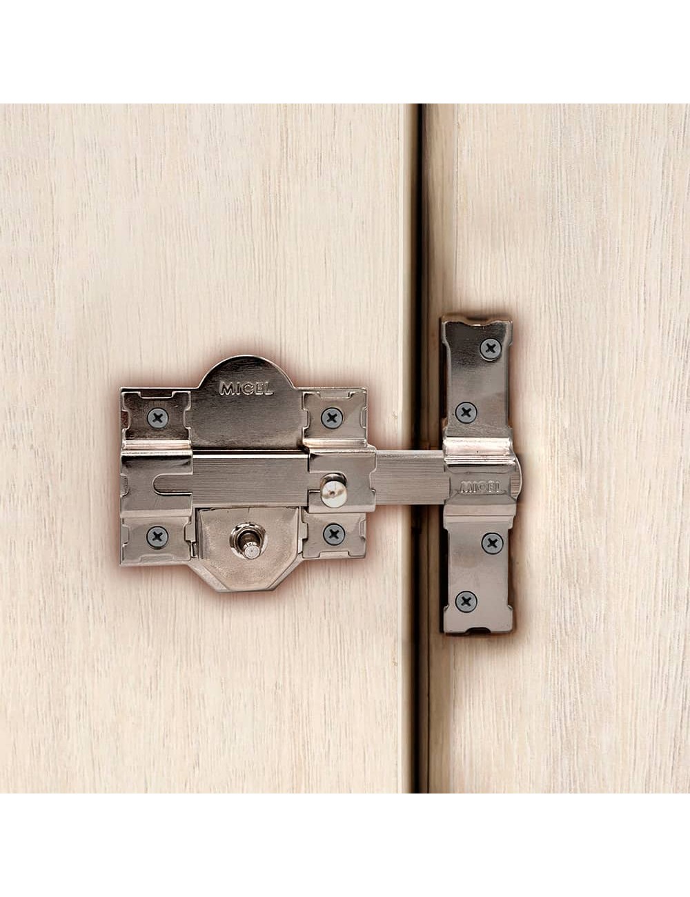 Cerrojo sobreponer crr08 86b/70 mm níquel