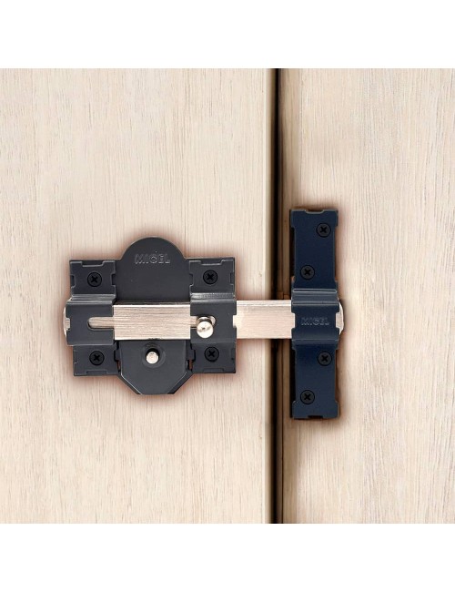 Cerrojo sobreponer crr08 86b/70 mm pintado gris