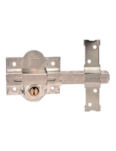 Cerrojo sobreponer crr09 86l/50 mm níquel