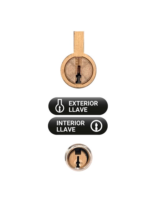 Cerrojo sobreponer crr09 86l/50 mm pintado gris