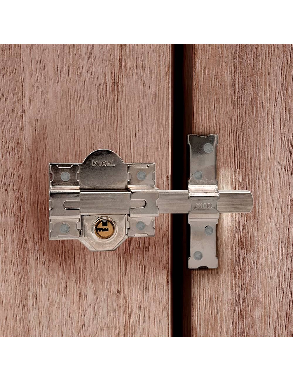 Cerrojo sobreponer crr11 86l/50 mm níquel