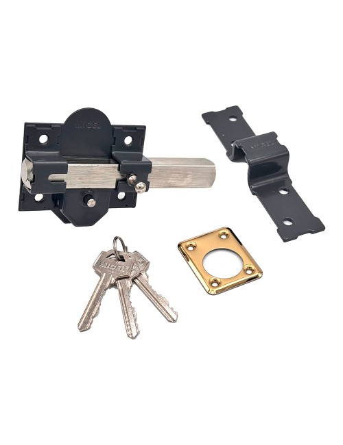 Cerrojo sobreponer crr12 86b/50 mm pintado gris