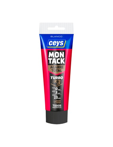 Adhesivo pro de montaje montack turbo tubo blanco 125 ml