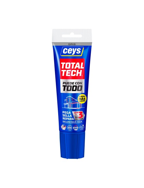 Adhesivo sellador total tech gris tubo 125 ml