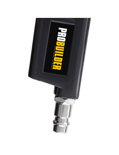 Pistola de inflado con manómetro 0-12 bar