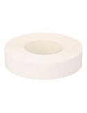Cinta aislante eléctrica profesional pvc alta adhesion 19 mm x 33 m, blanca