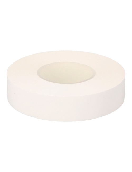 Cinta aislante eléctrica profesional pvc alta adhesion 19 mm x 33 m, blanca