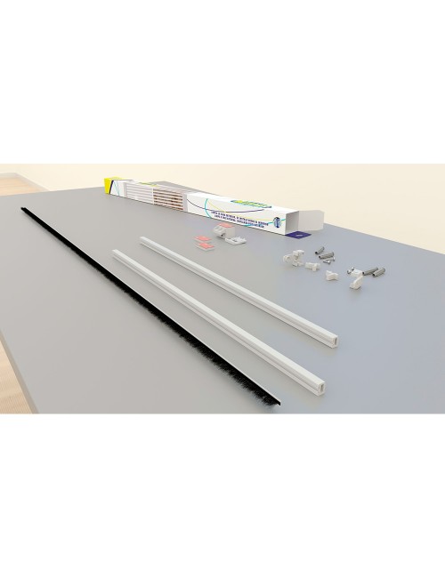 Kit para limpieza de persianas en ventanas con marco embutido en el muro exterior