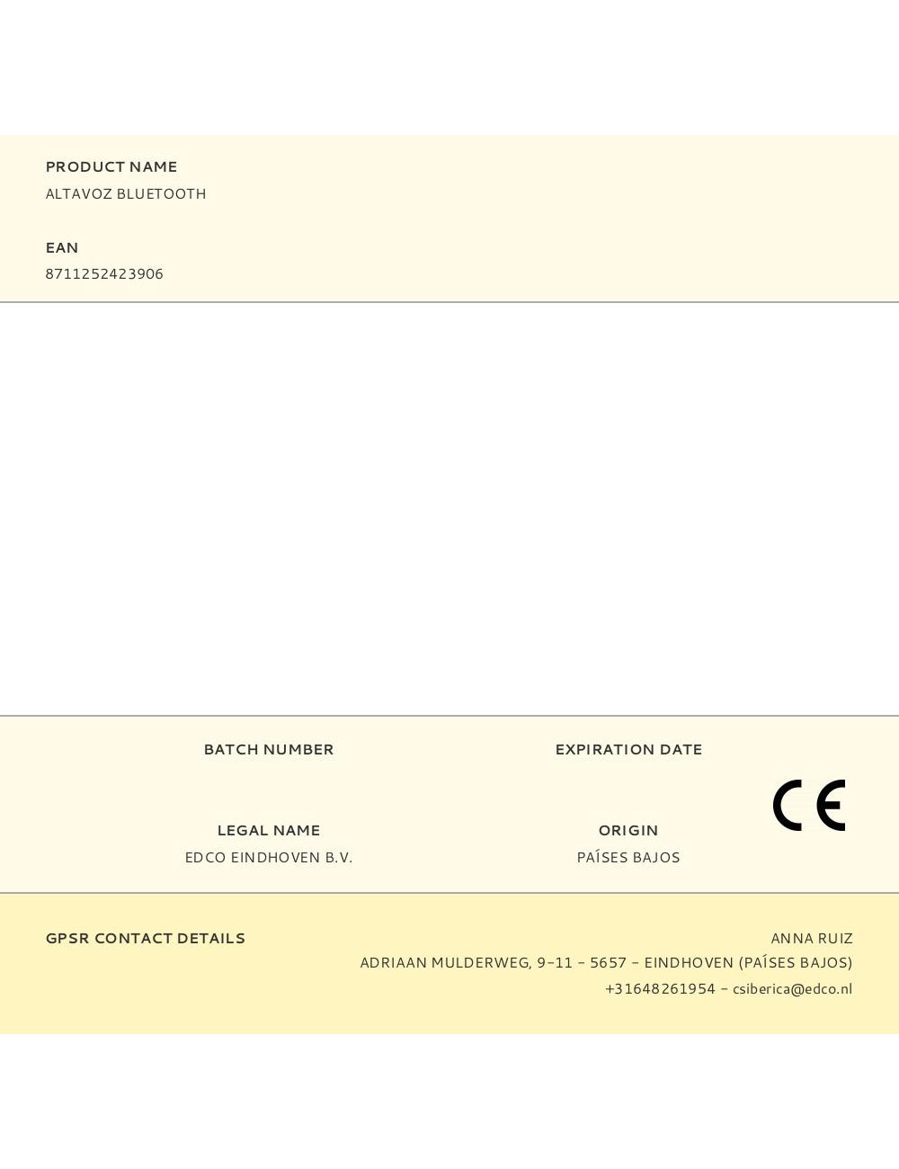 Altavoz bluetooth en forma de tocadiscos, con reloj, ruido blanco y luz rgb, colores surtidos