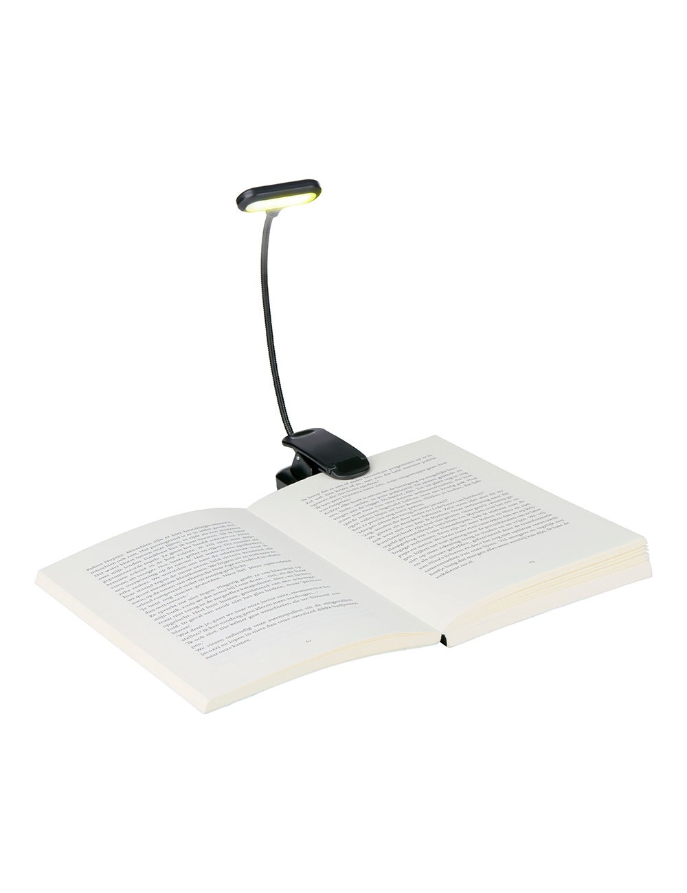 Lámpara de lectura con clip