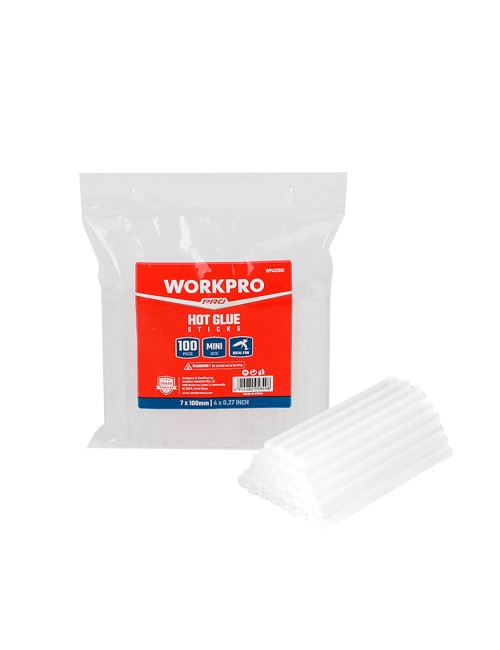 Barras de cola caliente, ø7 x 100 mm, 100 uds