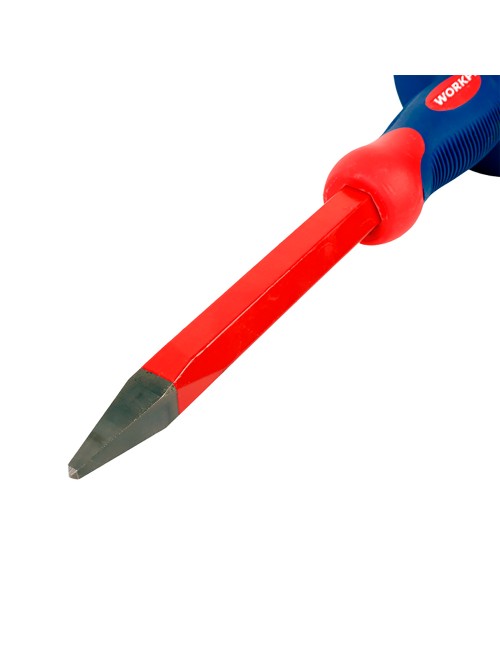 Cincel con mango ergonómico, 4 x 305 mm