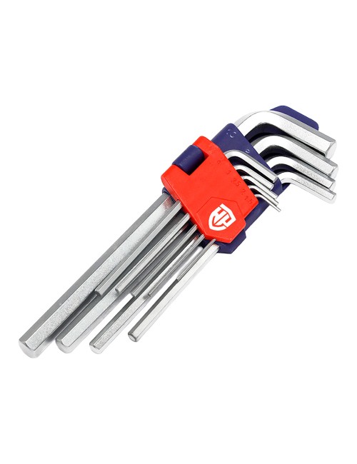 Llaves allen cr-v, juego 9 piezas, (métrico)