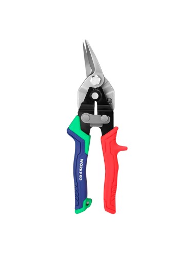 Tijera para chapa cr-v, corte recto 200 mm