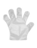 Guante polietileno, desechable, transparente, caja 200 uds