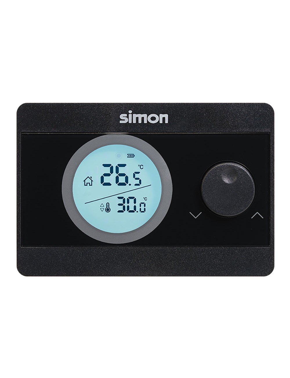 Termostato digital on/off, negro