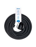 Prolongador profesional 20 m, ip44, h07rn-f 3 g 2,5 mm, 1 toma con tapa, 16 a 250 v~, negro