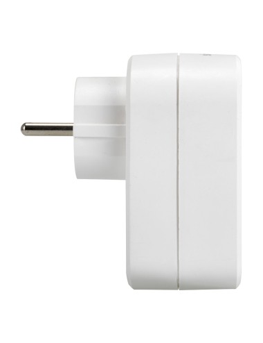 Adaptador combi 30 w usb a + c + 1 toma schuko, 16 a 250 v~, blanco