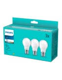 Bombilla led de filamento mate e27 8,5 w (equiv. 75 w) 1055 lm 3000 k luz cálida, pack 3 uds