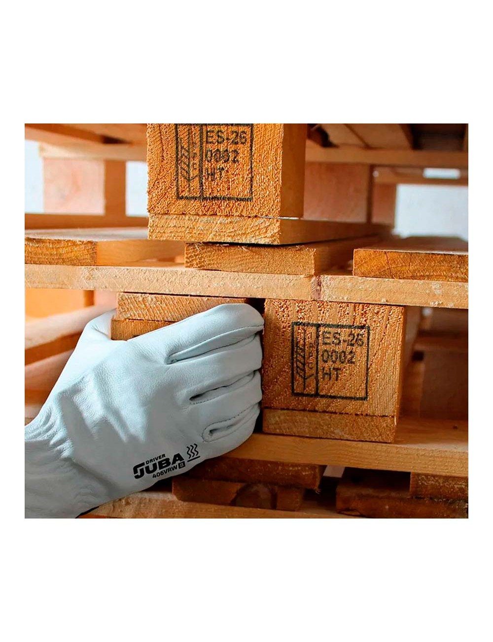 Guante piel flor vacuno natural, driver, t-10 xl