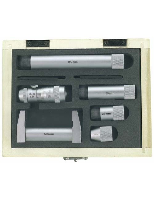 Juego de micrómetro interno 50 - 200 mm 50 - 200 mm