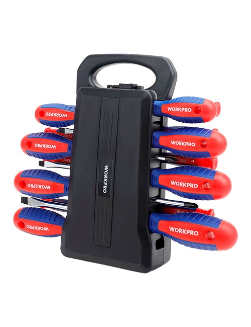 Destornilladores con soporte, juego de 45 piezas