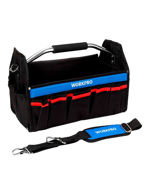 Bolsa de herramientas, plegable, 41 x 23,5 x 27 cm