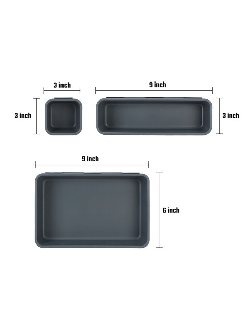 Bandejas para herramientas 2+5+8, juego 15 piezas