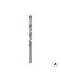 Broca hss4341 para metal, rectificada, ø1,00 x 34,00 mm, 5 uds