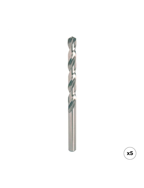 Broca hss4341 para metal, rectificada, ø1,50 x 40,00 mm, 5 uds