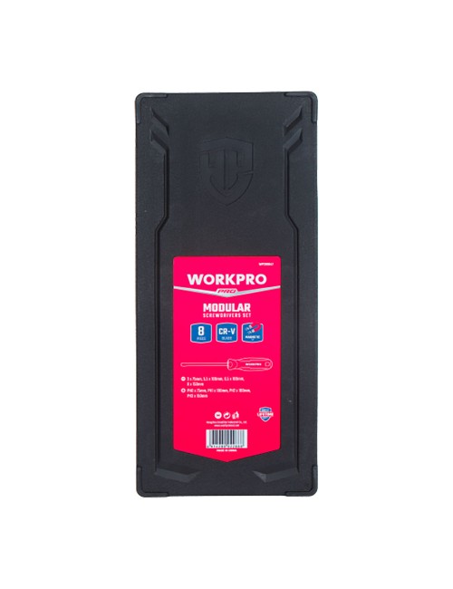 Destornilladores de 75/100/150 mm, juego 8 piezas