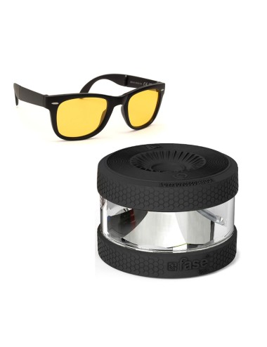 Baliza v16 de emergencia homologada conectada geolocalizable con dgt 3.0 fase light + gafas de noche de regalo