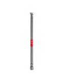 Latiguillo flexible inoxidable m-h ½ pulg, 50 cm