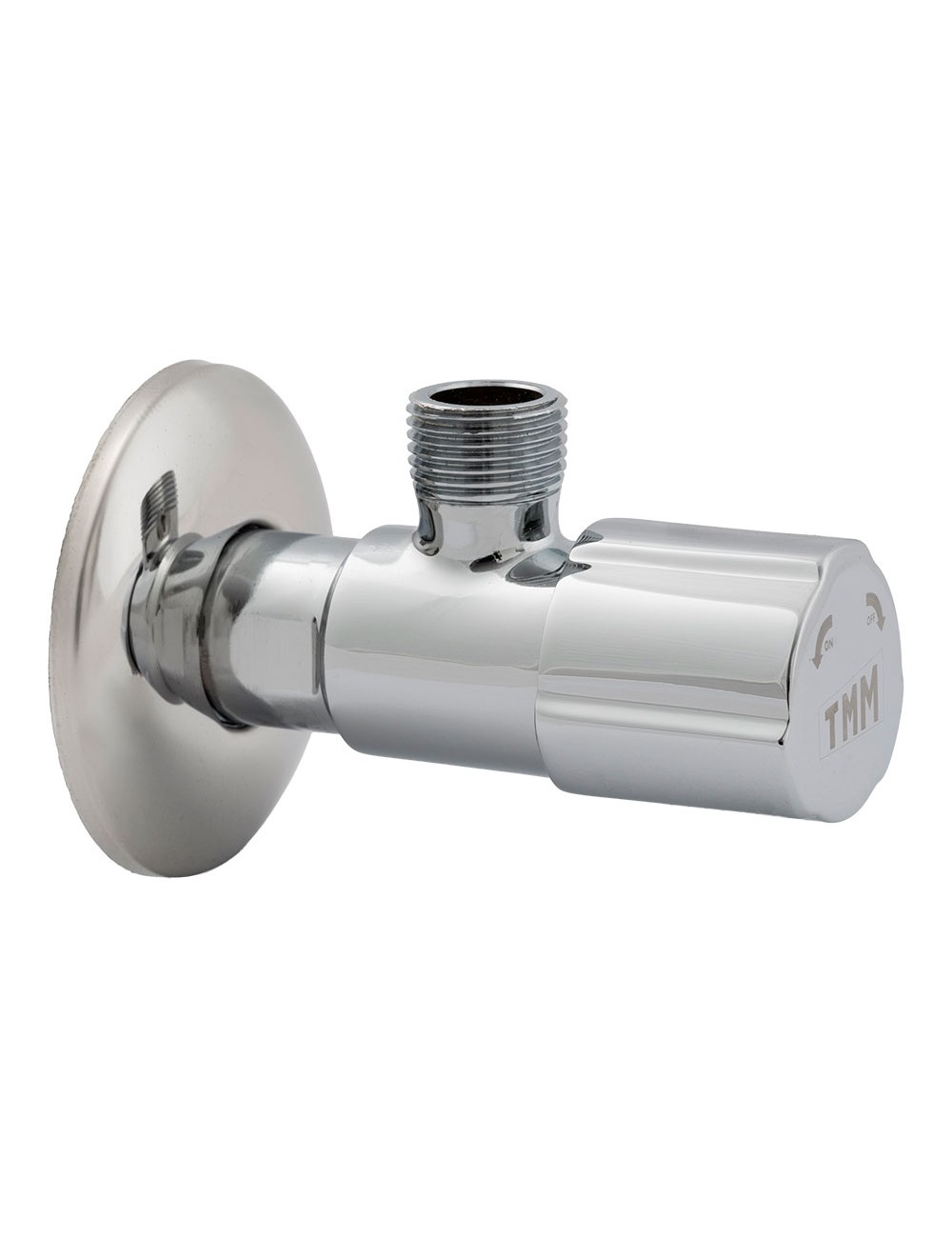 Válvula escuadra cerámica ½ pulg x 3/8 pulg