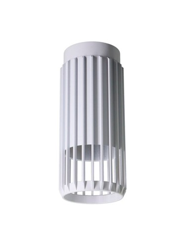 Foco 1 elemento sahara arenado, gu10, 10w (bombilla no incluida), blanco, ø6 x 14 cm