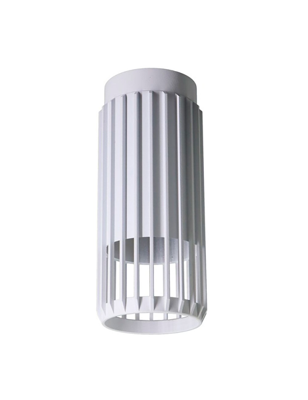 Foco 1 elemento sahara arenado, gu10, 10w (bombilla no incluida), blanco, ø6 x 14 cm