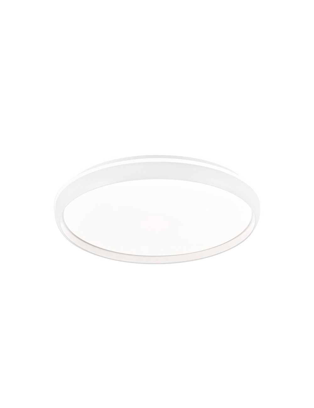 Plafón led circular, charly, 72 w, 3cct, 7290 lm, blanco, ø50 x 7 cm