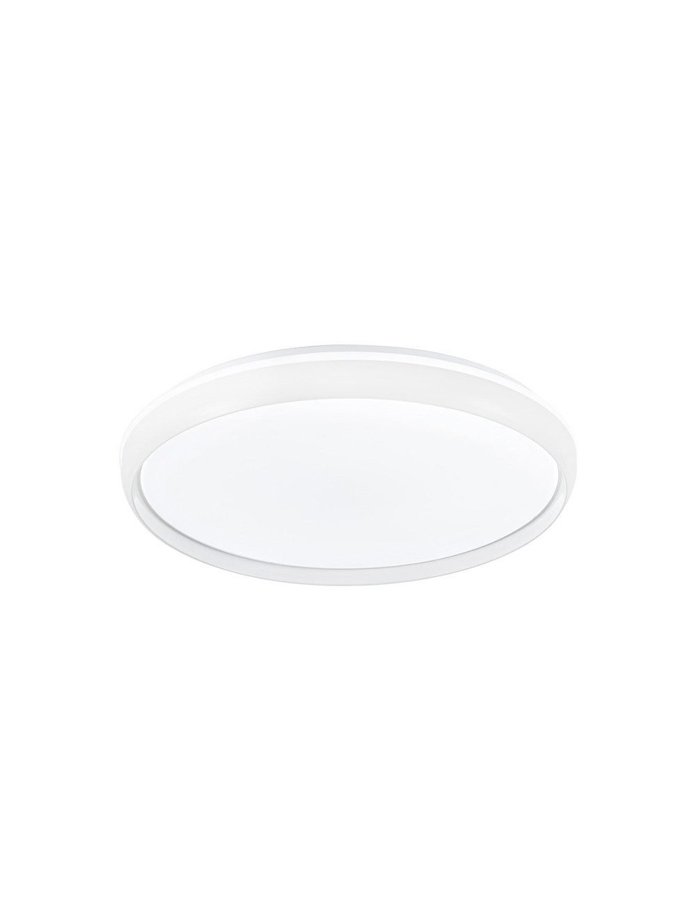 Plafón led circular, charly, 72 w, 3cct, 7290 lm, blanco, ø50 x 7 cm