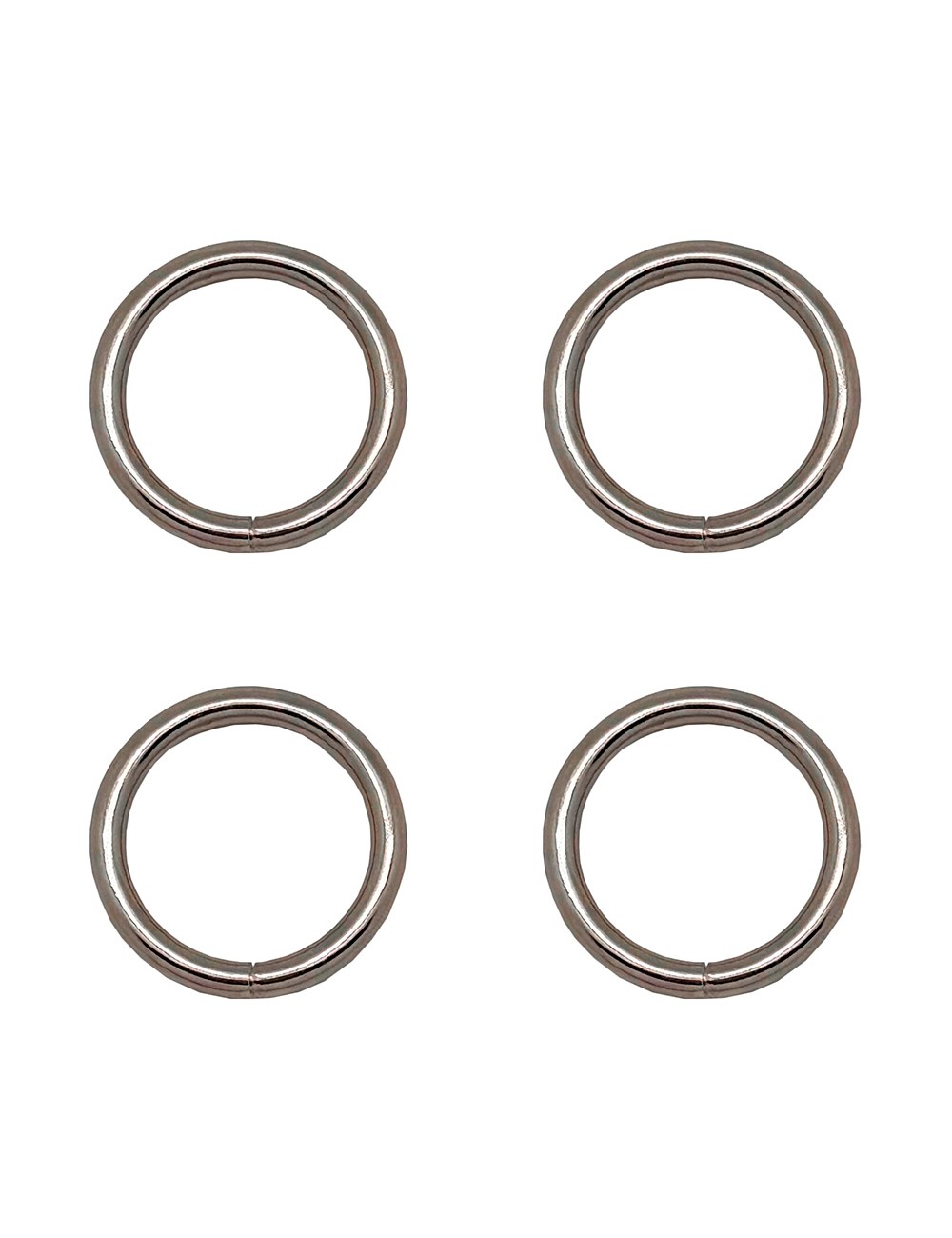 Anilla soldada ap14, 4 x 25 mm, zincada, blister 4 uds